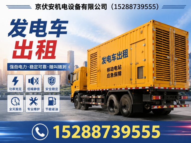 桂林发电车租赁展示图